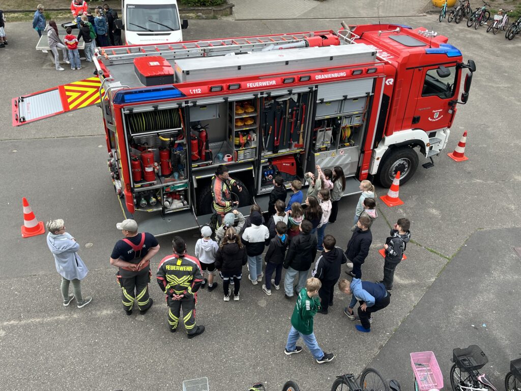 Blaulichttag an der Havelschule – Lernen, Staunen und Mitmachen